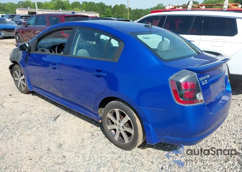 2012 Nissan Sentra 2.0 Sr from USA, damaged, VIN 3N1AB6AP0CL724097